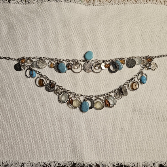 Premier Designs Silver Tone  Coastal Breeze Necklace - Picture 8 of 10